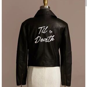 Bridal Til Death Leather Jacket